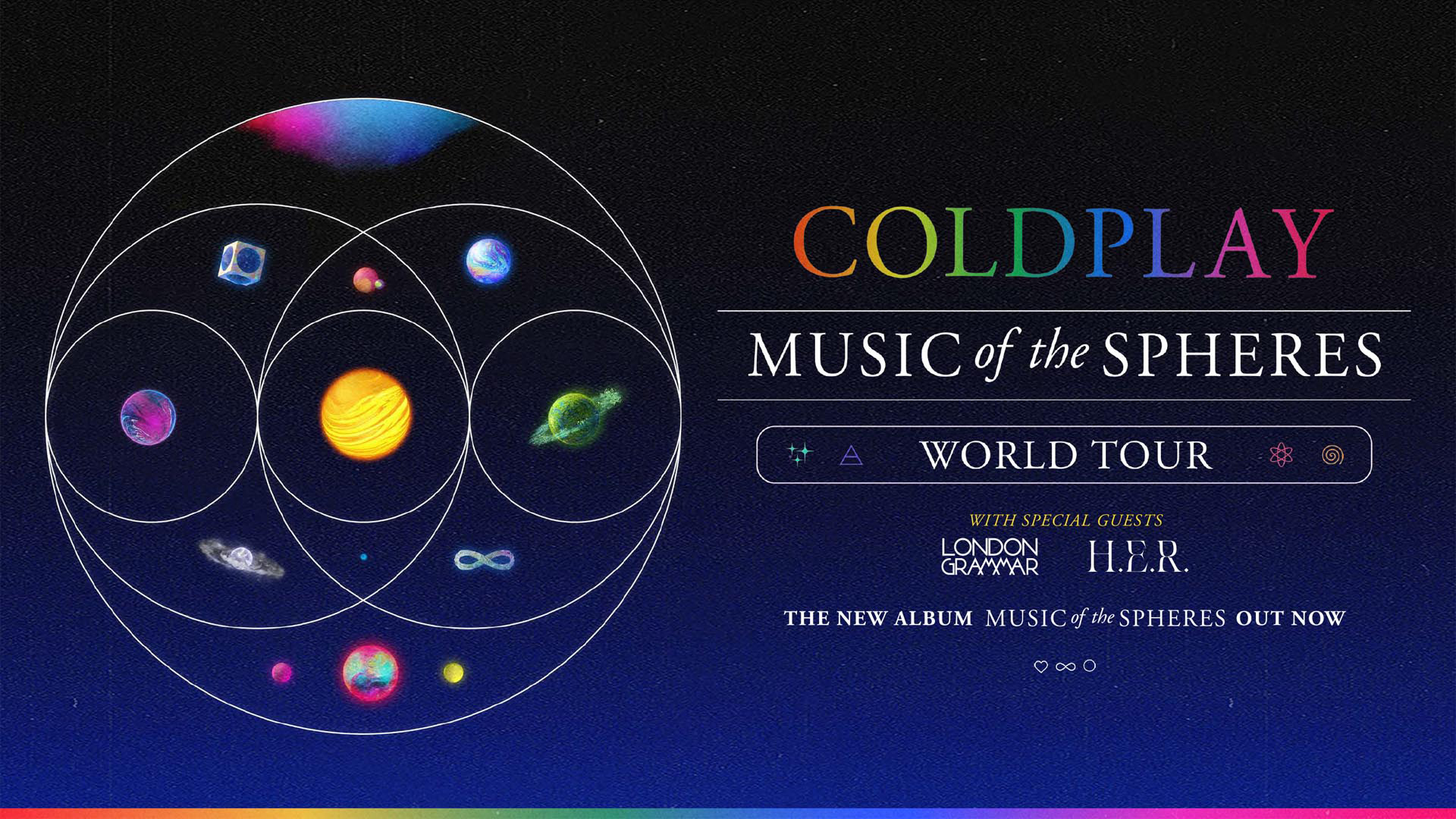 coldplay world tour songs